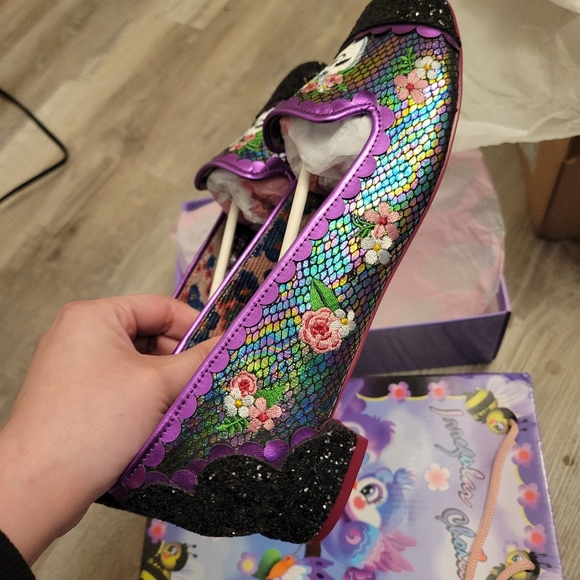 Irregular choice shoes EU41 - US 10- slow much love - Picture 6 of 11